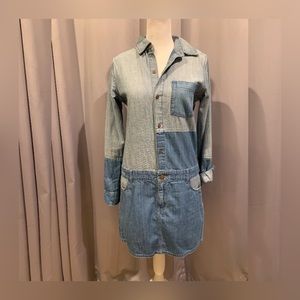 Denim Shirt Dress